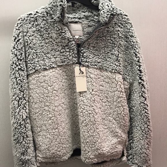thread and supply sherpa pullover